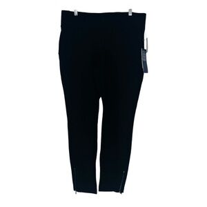 NYDJ NWT‎ Original Slimming Fit Ankle Zip Ponte Knit Pants Size 12